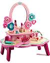 Djeco Toeletta Flora - Legno - 41x28,8x18,6cm - Include Accessori Far finta di