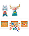 Djeco Trasferelli Funny Animals - Disegna gli animali! Disegnare e Colorare