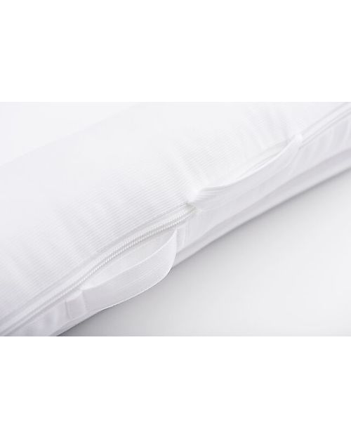 DockAtot Riduttore DockAtot Deluxe+, da 0 a 8 mesi, Bianco - 100% cotone Oeko-Tex sfoderabile Riduttori Lettino
