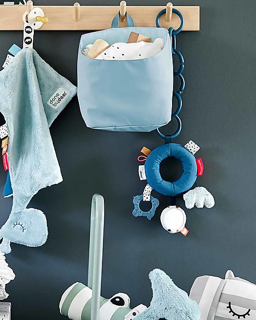 Done By Deer Anello di Attività Multisensoriale Blu - Dalla Nascita Giochi per Neonati_