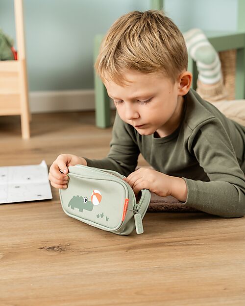 Done By Deer Astuccio - Playground - Verde - 20 x 10 x 4 cm Astucci per la Scuola