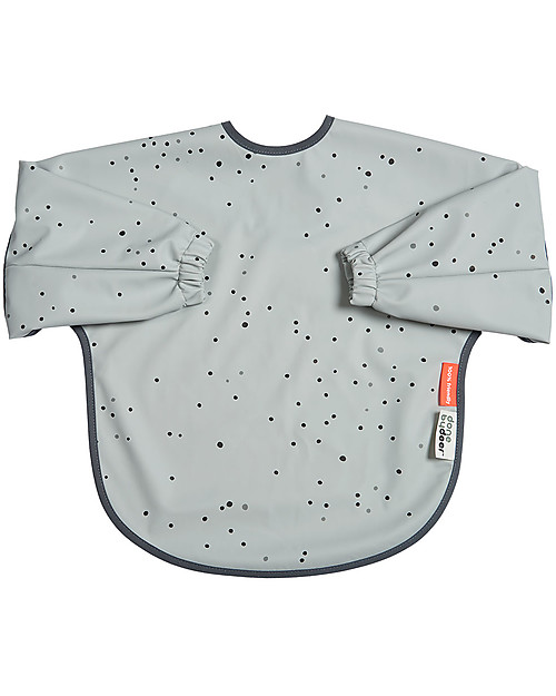Done By Deer Bavaglino con Maniche Dreamy Dots Grigio (18+ mesi) Bavagli con Maniche