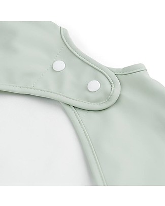 Done By Deer Bavaglio a Maniche Lunghe Impermeabile con Tasca - Croco - Verde - Certificato Oeko-Tex Bavagli con Maniche
