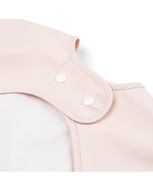 Done By Deer Bavaglio a Maniche Lunghe Impermeabile con Tasca - Elphee - Cipria - Certificato Oeko-Tex Bavagli con Maniche