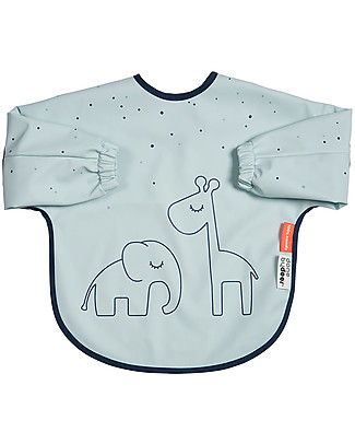 Done By Deer Bavaglio con Maniche Dreamy Dots Celeste - 6-18 mesi Bavagli con Maniche