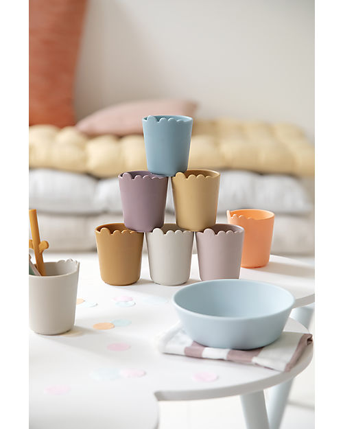 Done By Deer Bicchiere Kiddish Mini Mug - Verde - 100% PP Alimentare Riciclabile Bicchieri