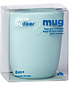 Done By Deer Bicchiere Mini Mug, Celeste - 100% Silicone Alimentare Bicchieri