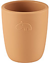 Done By Deer Bicchiere Mini Mug, Mostarda - 100% Silicone Alimentare Bicchieri