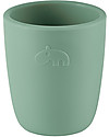 Done By Deer Bicchiere Mini Mug, Verde - 100% Silicone Alimentare Bicchieri
