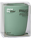 Done By Deer Bicchiere Mini Mug, Verde - 100% Silicone Alimentare Bicchieri