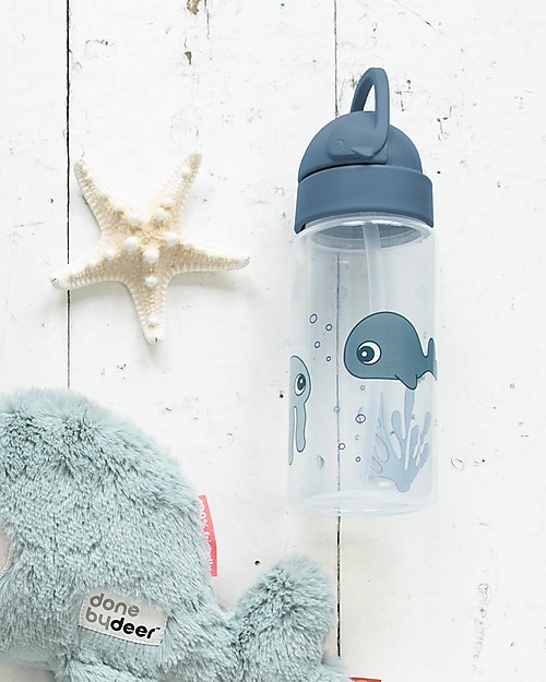 Done By Deer Borraccia Antigoccia Sea Friends - Blu Borracce non Termiche