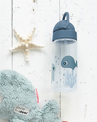 Done By Deer Borraccia Antigoccia Sea Friends - Blu Borracce senza BPA