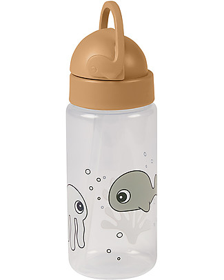 Done By Deer Borraccia Antigoccia Sea Friends - Giallo Mostarda Borracce senza BPA
