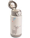 Done By Deer Borraccia Antigoccia Termica per Bambini 340 ml - Celebration - Sabbia Borracce Termiche