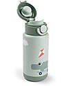 Done By Deer Borraccia Antigoccia Termica per Bambini 340 ml - Playground - Verde Borracce Termiche