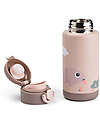 Done By Deer Borraccia Antigoccia Termica per Bambini 340 ml - Tiny Farm - Cipria Borracce Termiche