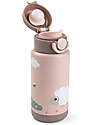 Done By Deer Borraccia Antigoccia Termica per Bambini 340 ml - Tiny Farm - Cipria Borracce Termiche