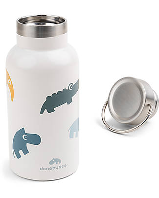 Done By Deer Borraccia Termica 350 ml - Deer Friends Multicolor Borracce Termiche