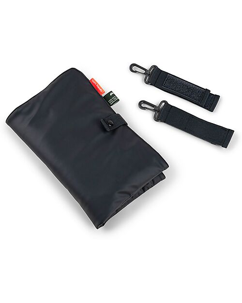 Done By Deer Borsa Cambio con Fasciatoio - Trapuntata - Nera - 24 L - Fatto con Bottiglie di Plastica Riciclata Borse Cambio