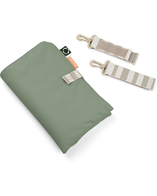 Done By Deer Borsa Cambio con Fasciatoio - Trapuntata - Verde - 24 L - Fatto con Bottiglie di Plastica Riciclata
 Borse Cambio