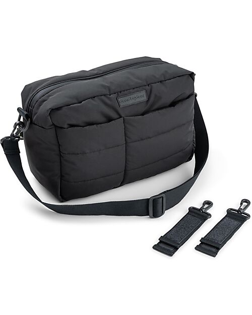 Done By Deer Borsa Cambio Passeggino Trapuntata - Nero - Fatta con Bottiglie Riciclate Borse e Organizer