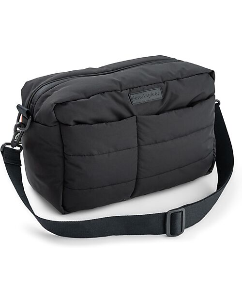 Done By Deer Borsa Cambio Passeggino Trapuntata - Nero - Fatta con Bottiglie Riciclate Borse e Organizer