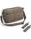 Done By Deer Borsa Cambio Passeggino Trapuntata - Tortora - 12 L - Fatta con Bottiglie di Plastica Riciclata Borse e Organizer