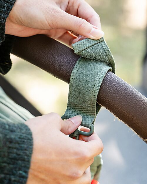 Done By Deer Borsa Cambio Passeggino Trapuntata - Verde - 12 L - Fatta con Bottiglie di Plastica Riciclata Borse e Organizer