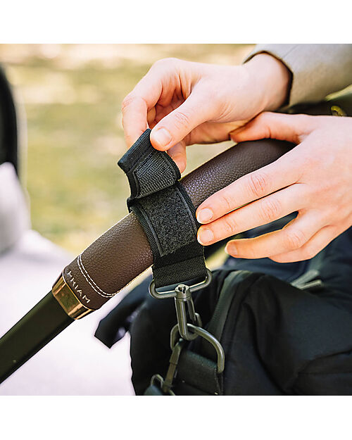 Done By Deer Borsa Passeggino Impermeabile - Nero - Ganci Inclusi Borse e Organizer