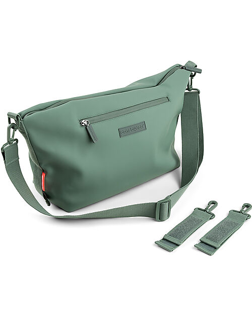 Done By Deer Borsa Passeggino Impermeabile - Verde - Ganci Inclusi Borse e Organizer