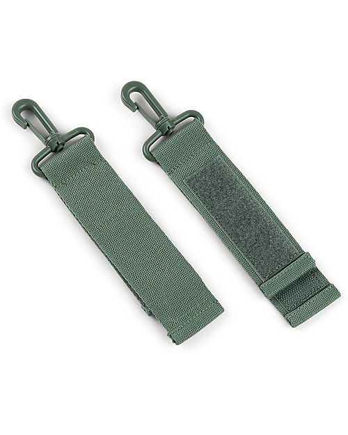 Done By Deer Borsa Passeggino Impermeabile - Verde - Ganci Inclusi Borse e Organizer