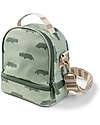Done By Deer Borsa Termica Idrorepellente per Bambini - Croco - Verde - con Tracolla Regolabile
 Contenitori Termici