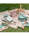 Done By Deer Borsa Termica Idrorepellente per Bambini - Croco - Verde - con Tracolla Regolabile
 Contenitori Termici