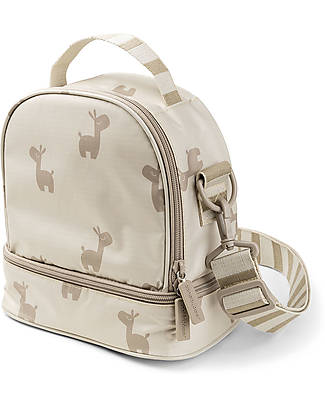 Done By Deer Borsa Termica Idrorepellente per Bambini - Lalee - Sabbia - con Tracolla Regolabile Contenitori Termici