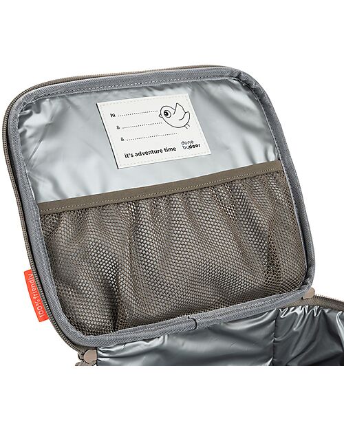Done By Deer Borsa Termica Porta Pranzo - Tiny Trails - Sabbia - 4 L Contenitori Termici