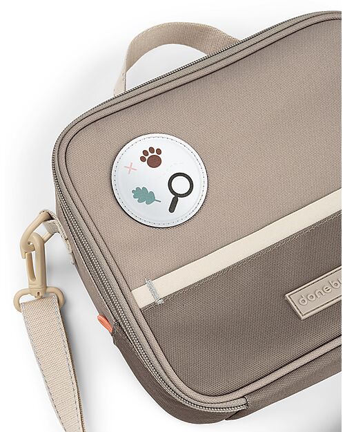 Done By Deer Borsa Termica Porta Pranzo - Tiny Trails - Sabbia - 4 L Contenitori Termici