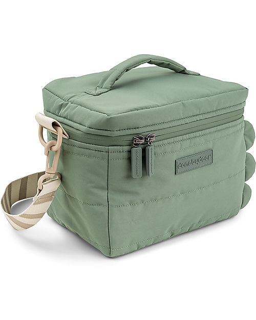 Done By Deer Borsa Termica - Trapuntata - Croco - Verde - 23 x 18 x 15 cm
 Contenitori Termici