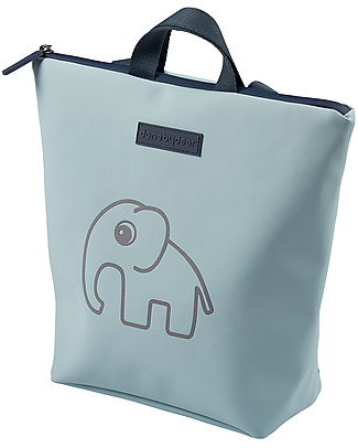 Done By Deer Borsa Zaino Impermeabile Elphee, Celeste - Fatta con bottiglie di plastica riciclate! Zaini Asilo