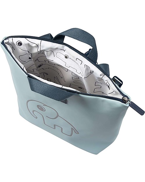 Done By Deer Borsa Zaino Impermeabile Elphee, Celeste - Fatta con bottiglie di plastica riciclate! Zaini Asilo