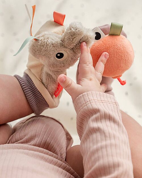 Done By Deer Calzini con Sonaglio - Celebration - Sabbia - 3m+ Sonagli