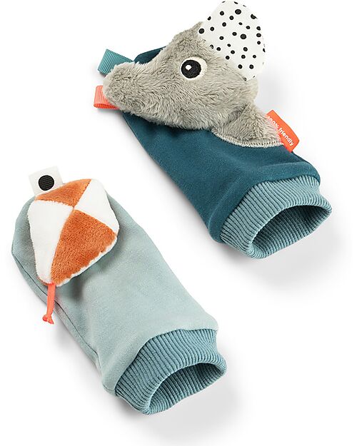 Done By Deer Calzini con Sonaglio - Playground - Blu - 3m+ Sonagli