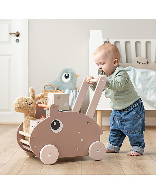 Done By Deer Carrellino Primi Passi - Ozzo - Cipria Carrello Primi Passi