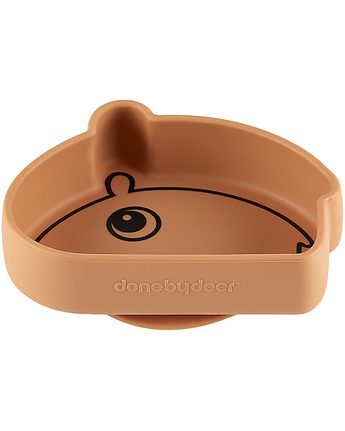 Done By Deer Ciotola Anti-Scivolo Stick&Stay Ozzo, Mostarda Piatti e Scodelle