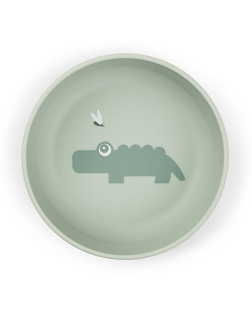 Done By Deer Ciotola Foodie - Croco Verde - 100% PP Alimentare Piatti e Scodelle