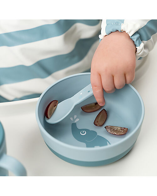 Done By Deer Ciotola Foodie - Elphee Blu - 100% PP Alimentare Piatti e Scodelle