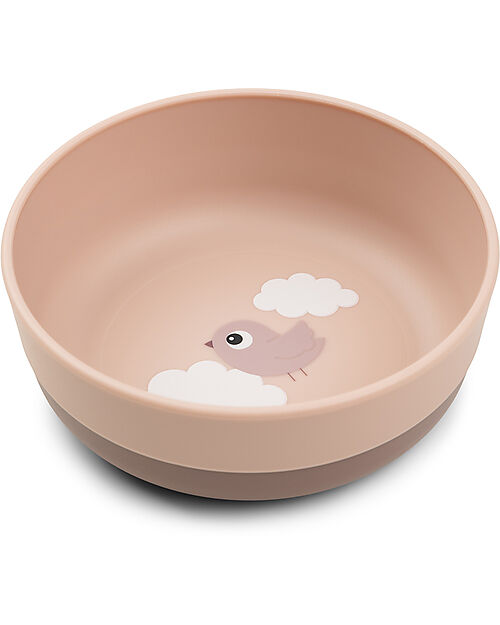 Done By Deer Ciotola Foodie - Happy Clouds Cipria - 100% PP Alimentare Piatti e Scodelle