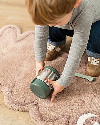 Done By Deer Contenitore Termico Cibo in Acciaio Inox - Tiny Trails - Verde - 300 ml Contenitori Termici