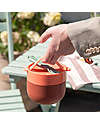 Done By Deer Contenitori per Alimenti - To Go Lunch - Sabbia - 11 x 10 cm Porta Merenda