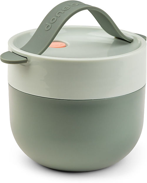 Done By Deer Contenitori per Alimenti - To Go Lunch - Verde - 11 x 10 cm
 Porta Merenda