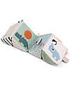 Done By Deer Cubo Multisensoriale Apribile - Deer Friends - A contrasto - 3m+ Giochi per Neonati_